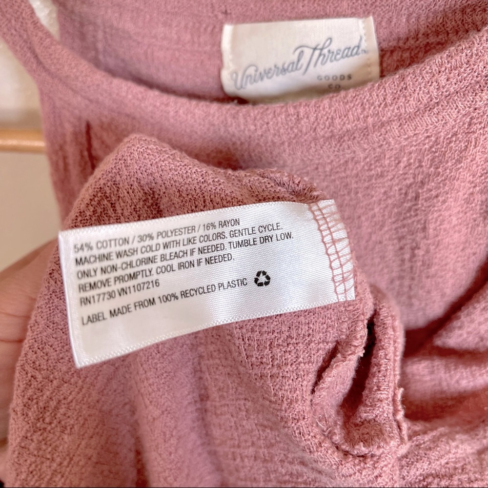 Universal Thread Women’s Tank Top Pink Size XS - Picture 5 of 5